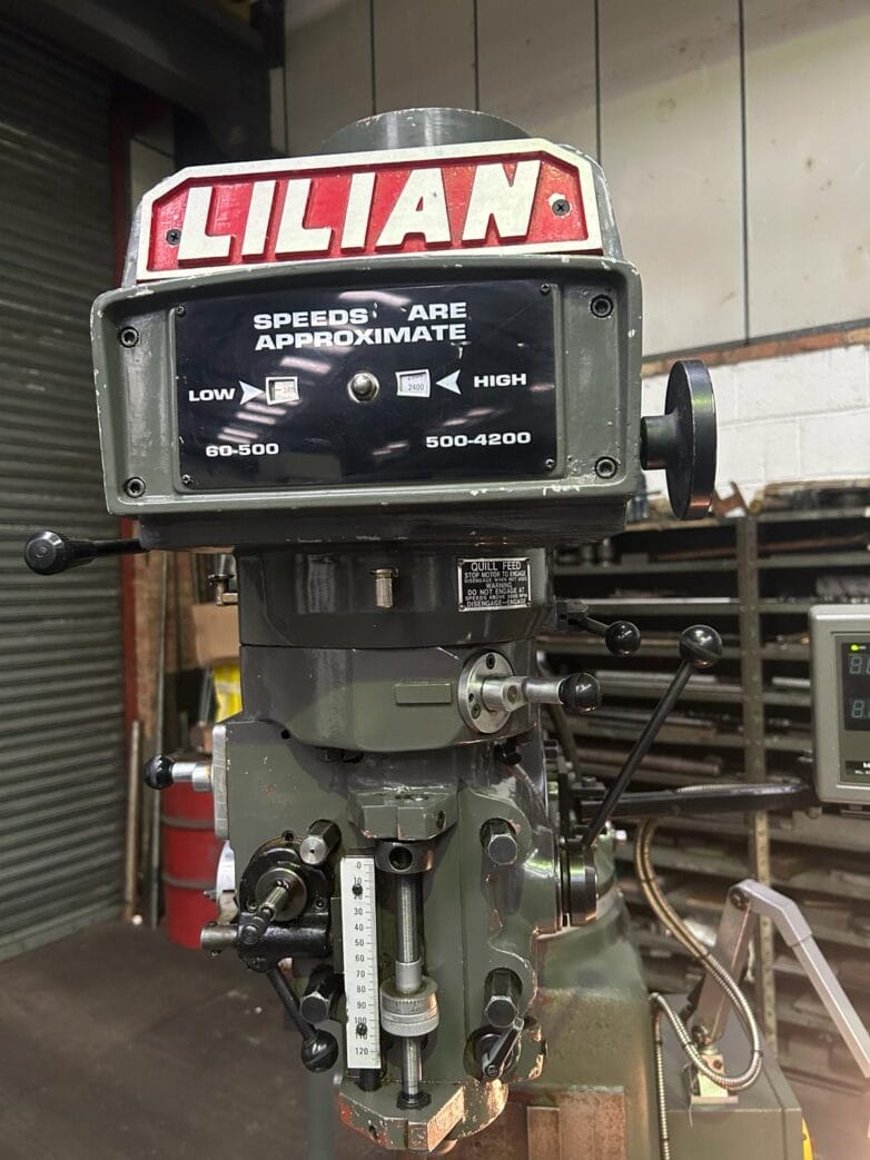 Lillian 3VH Turret Mill 3
