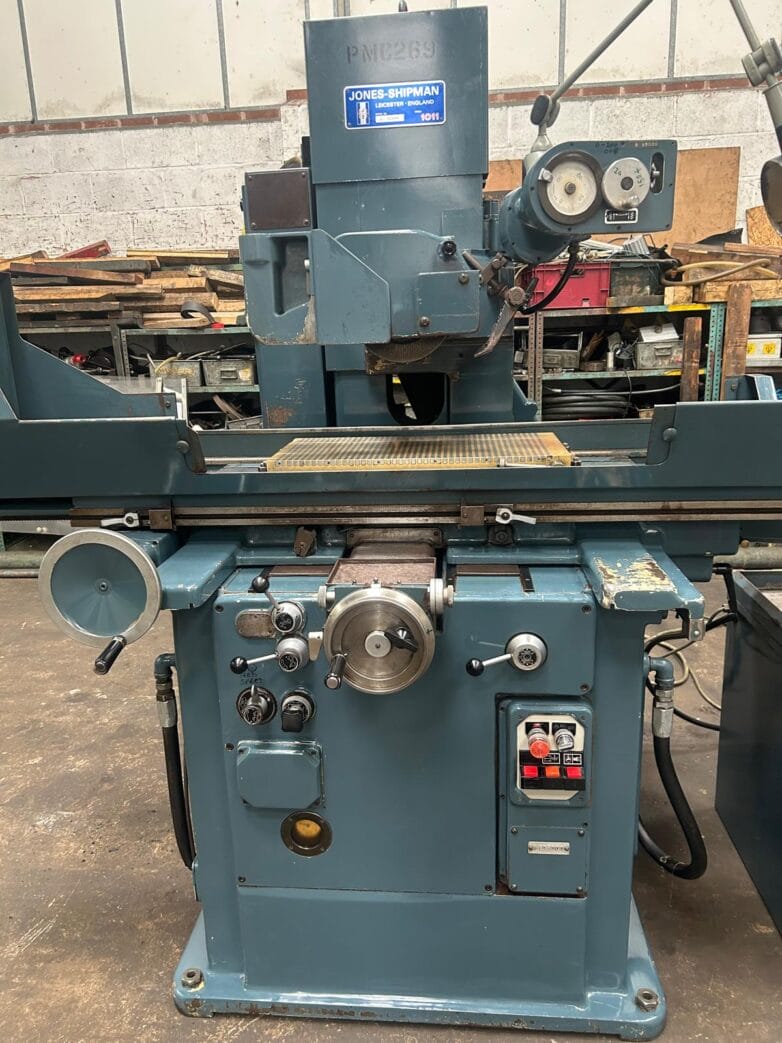 Jones & Shipman 1011 surface grinder controls
