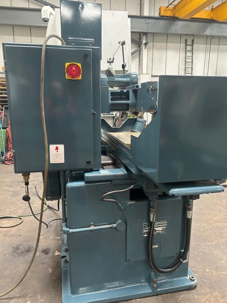 Jones & Shipman 1011 surface grinder nameplate