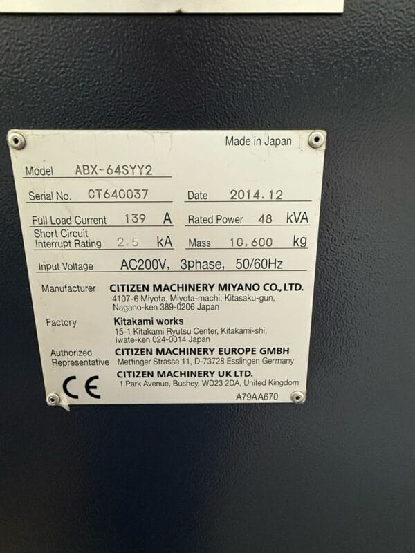 Miyano ABX 65 - Image 6